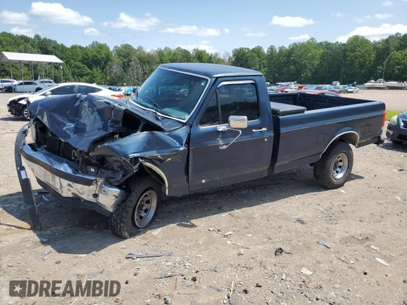 1989 Ford F-150 with VIN 1FTEF15N5KNB12636, listed as a Copart auction lot 68218124 with 49,655 mi miles and Salvage Title. Bid and sale history available at carsss.com. Image 1.
