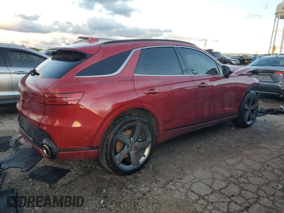 2022 Genesis GV70 Sport z VIN KMUMCDTC4NU010789, wystawiony jako Copart lot #68977264 z przebiegiem Nie podano mil oraz Czysty tytuł • Clean title. Historia ofert i sprzedaży dostępna na DreamBid. Obrazek 3.