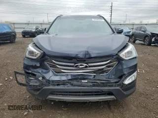 2016 Hyundai Santa Fe z VIN 5XYZU3LB6GG351980, wystawiony jako Copart lot #55326225 z przebiegiem 60 007 mil mil oraz Szkoda całkowita • Salvage title. Historia ofert i sprzedaży dostępna na DreamBid. Obrazek 5.