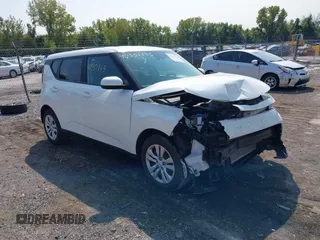 2023 Kia Soul LX with VIN KNDJ23AU2P7215902, listed as a IAAI auction lot 40337743 with 13,896 mi miles and . Bid and sale history available at DreamBid. Image 1.