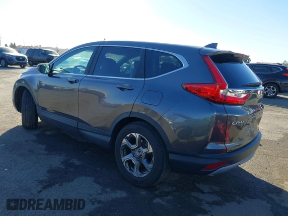 2019 Honda CR-V EX with VIN 5J6RW1H57KA044404, listed as a IAAI auction lot 41329013 with 45,923 mi miles. Bid and sale history available at carsss.com. Image 3.