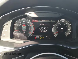 2023 Audi Q8 Premium Plus with VIN WA1BVBF14PD005012, listed as a Copart auction lot 79888553 with 10,092 mi miles and . Bid and sale history available at DreamBid. Image 9.