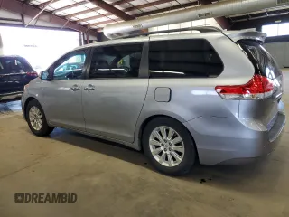 2012 Toyota Sienna XLE with VIN 5TDDK3DC6CS033619, listed as a Copart auction lot 52603245 with 225,740 mi miles and Clean Title. Bid and sale history available at carsss.com. Image 2.