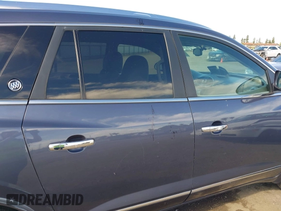 2014 Buick Enclave Convenience with VIN 5GAKRAKD0EJ224277, listed as a IAAI auction lot 42010590 with 110,857 mi miles. Bid and sale history available at carsss.com. Image 17.