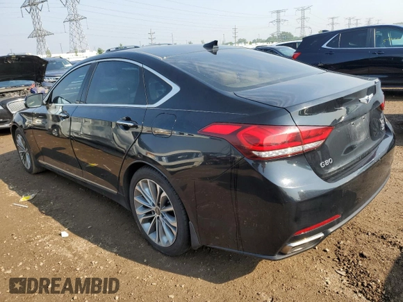 2017 Genesis G80 3.8L с VIN KMHGN4JE8HU211528, выставлен на аукционе Copart как лот 59432525 с пробегом 123 020 миль миль и Чистый • Clean title. История ставок и продаж доступна на DreamBid. Изображение 2.