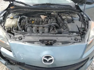 2013 Mazda 3 i Touring with VIN JM1BL1LP9D1754237, listed as a Copart auction lot 58204075 with 190,946 mi miles and Salvage title. Bid and sale history available at DreamBid. Image 11.