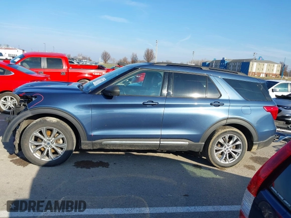 2020 Ford Explorer XLT with VIN 1FMSK8DH9LGB40475, listed as a IAAI auction lot 41138954 with 77,083 mi miles. Bid and sale history available at carsss.com. Image 15.