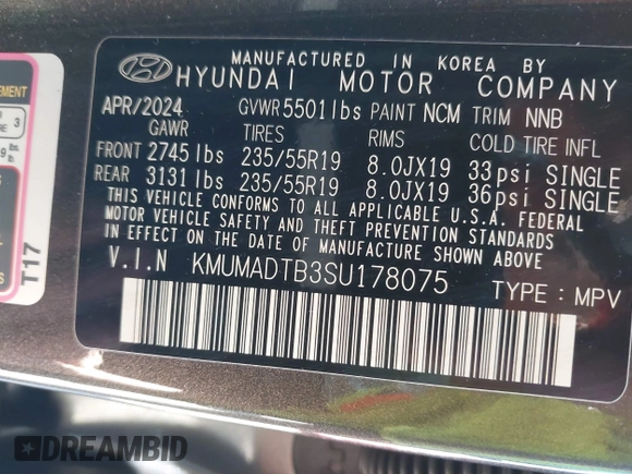2025 Genesis GV70 2.5T z VIN KMUMADTB3SU178075, wystawiony jako IAAI lot #40492029 z przebiegiem 4 399 mil mil oraz . Historia ofert i sprzedaży dostępna na DreamBid. Obrazek 9.