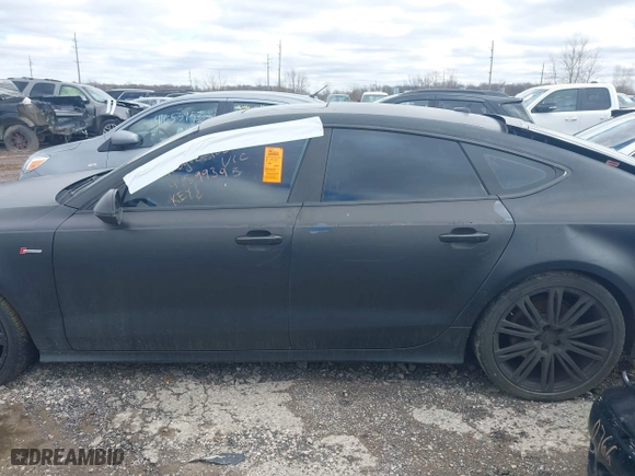2013 Audi A7 3.0 Prestige with VIN WAU2GAFC4DN081943, listed as a IAAI auction lot 41599395 with 129,458 mi miles. Bid and sale history available at carsss.com. Image 14.