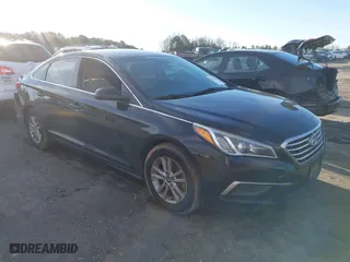 2017 Hyundai Sonata SE with VIN 5NPE24AF3HH510271, listed as a IAAI auction lot 41593530 with 130,013 mi miles. Bid and sale history available at carsss.com. Image 1.