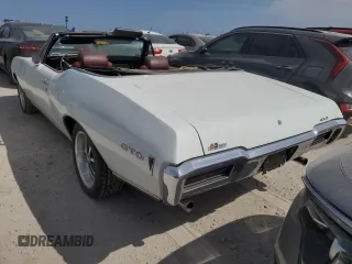 1968 Pontiac GTO z VIN 242678P186105, wystawiony jako Copart lot #76539314 z przebiegiem 14 693 mil mil oraz Szkoda całkowita • Salvage title. Historia ofert i sprzedaży dostępna na DreamBid. Obrazek 6.