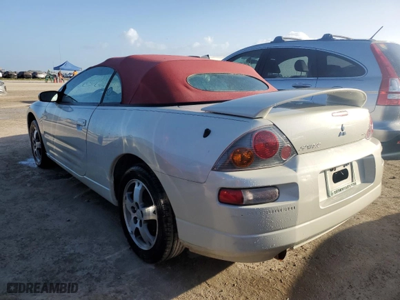 2005 Mitsubishi Eclipse GS with VIN 4A3AE45G45E001839, listed as a Copart auction lot 78421984 with 52,083 mi miles and Non Repairable. Bid and sale history available at carsss.com. Image 2.