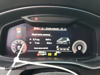 2019 Audi A6 Premium Plus with VIN WAUL2AF22KN098957, listed as a Copart auction lot 45488805 with 90,444 mi miles and Salvage Title. Bid and sale history available at carsss.com. Image 9.