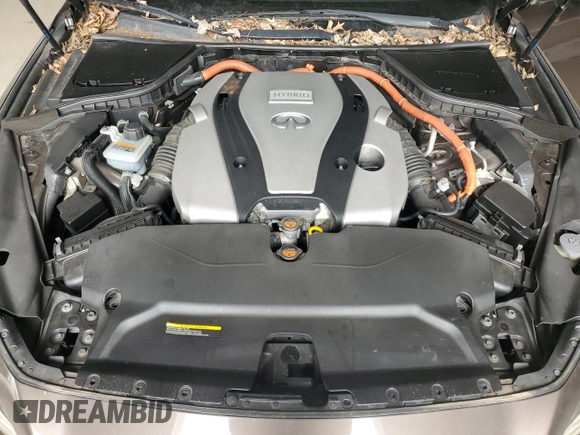 2014 Infiniti Q50 Hybrid Sport with VIN JN1AV7AP9EM691381, listed as a Copart auction lot 48212025 with 117,033 mi miles and Clean Title. Bid and sale history available at carsss.com. Image 11.