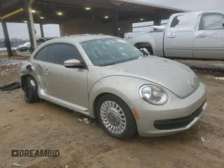2016 Volkswagen Beetle SE with VIN 3VWJ17AT8GM604323, listed as a Copart auction lot 45710775 with 62,186 mi miles and Salvage title. Bid and sale history available at DreamBid. Image 4.