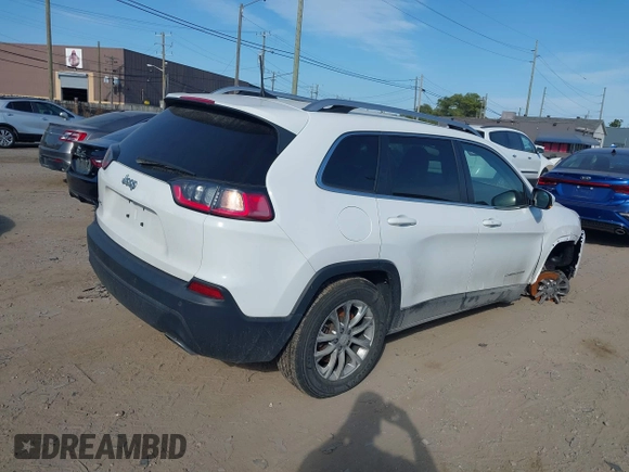2020 Jeep Cherokee Altitude with VIN 1C4PJMLX4LD644500, listed as a IAAI auction lot 40346728 with 41,886 mi miles and . Bid and sale history available at DreamBid. Image 4.