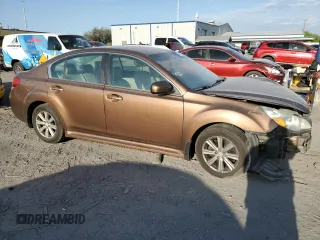 2011 Subaru Legacy Premium with VIN 4S3BMBC62B3218774, listed as a Copart auction lot 54074335 with 124,069 mi miles and Salvage Title. Bid and sale history available at DreamBid. Image 4.