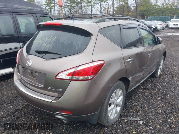 2012 Nissan Murano SL z VIN JN8AZ1MW5CW226653, wystawiony jako IAAI lot #42048300 z przebiegiem Nie podano mil oraz . Historia ofert i sprzedaży dostępna na DreamBid. Obrazek 4.