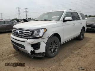 2021 Ford Expedition Limited with VIN 1FMJU2AT5MEA58008, listed as a Copart auction lot 60243675 with 50,313 mi miles and Salvage title. Bid and sale history available at DreamBid. Image 1.