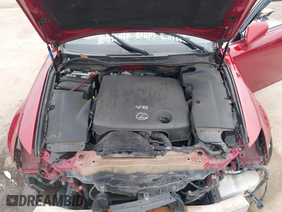 2006 Lexus IS 250 with VIN JTHBK262062006786, listed as a IAAI auction lot 41413517 with 157,788 mi miles and . Bid and sale history available at DreamBid. Image 10.