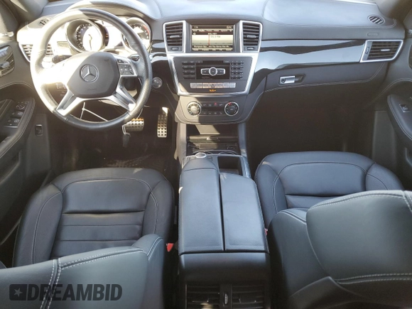 2015 Mercedes-Benz M 400 with VIN 4JGDA5GB2FA486716, listed as a Copart auction lot 88552985 with 18,254 mi miles and Salvage Title. Bid and sale history available at DreamBid. Image 8.