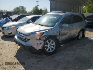 2007 Honda CR-V EX-L with VIN JHLRE387X7C048564, listed as a Copart auction lot 52706005 with 163,844 mi miles and Salvage Title. Bid and sale history available at carsss.com. Image 1.