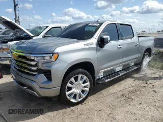 2024 Chevrolet Silverado 1500 High Country with VIN 1GCUDJE88RZ275537, listed as a Copart auction lot 75387214 with Not Provided miles and Non Repairable. Bid and sale history available at DreamBid. Image 1.