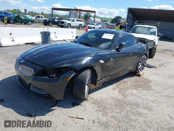 2011 BMW Z4 sDrive35i with VIN WBALM7C58BE383710, listed as a IAAI auction lot 41953452 with 102,510 mi miles. Bid and sale history available at carsss.com. Image 17.