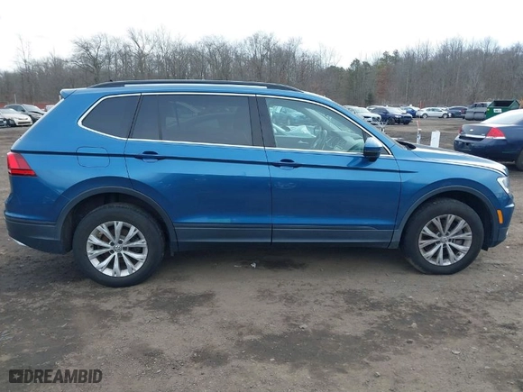 2019 Volkswagen Tiguan SE with VIN 3VV2B7AX7KM107443, listed as a IAAI auction lot 41628603 with 53,444 mi miles. Bid and sale history available at carsss.com. Image 13.