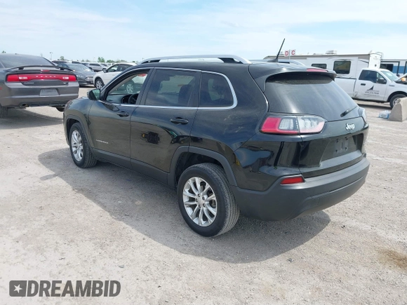 2019 Jeep Cherokee Latitude with VIN 1C4PJLCBXKD284954, listed as a IAAI auction lot 41877944 with 134,931 mi miles. Bid and sale history available at carsss.com. Image 3.
