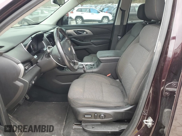 2018 Chevrolet Traverse LT Cloth with VIN 1GNERGKW8JJ271882, listed as a Copart auction lot 48311865 with 129,218 mi miles and Salvage title. Bid and sale history available at DreamBid. Image 7.