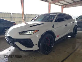 2023 Lamborghini Urus S z VIN ZPBUB3ZL4PLA27312, wystawiony jako Copart lot #49779504 z przebiegiem 3929 mil mil oraz Tytuł czysty. Historia ofert i sprzedaży dostępna na DreamBid. Obrazek 1.