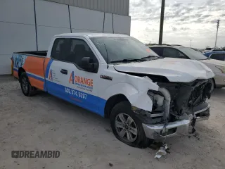 2017 Ford F-150 XL with VIN 1FTEX1CF0HKE54952, listed as a Copart auction lot 41434955 with 181,807 mi miles and Salvage Title. Bid and sale history available at carsss.com. Image 4.
