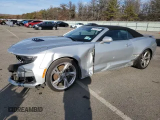 2019 Chevrolet Camaro 2SS z VIN 1G1FH3D72K0116176, wystawiony jako Copart lot #87466724 z przebiegiem 58 123 mil mil oraz Szkoda całkowita • Salvage title. Historia ofert i sprzedaży dostępna na DreamBid. Obrazek 1.