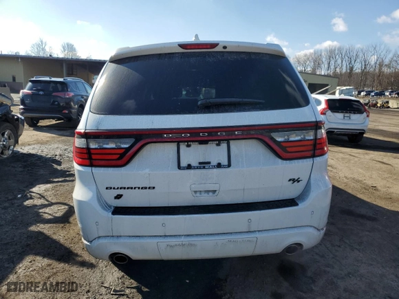 2020 Dodge Durango R/T with VIN 1C4SDJCT6LC286254, listed as a Copart auction lot 46865695 with 40,191 mi miles and Salvage Title. Bid and sale history available at carsss.com. Image 6.
