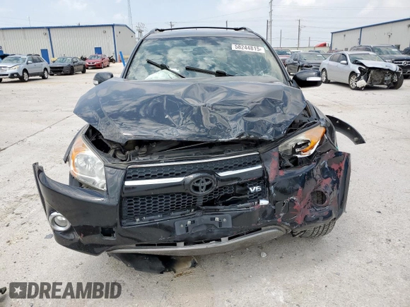 2010 Toyota RAV4 Limited with VIN JTMYK4DV2AD004281, listed as a Copart auction lot 58244815 with 137,913 mi miles and Salvage title. Bid and sale history available at DreamBid. Image 5.