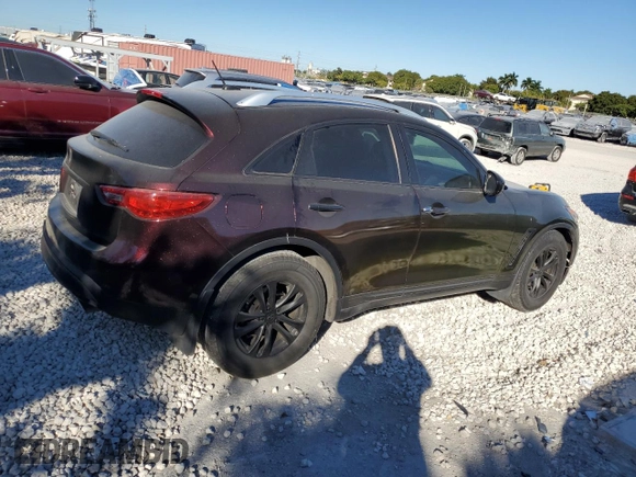 2009 Infiniti FX with VIN JNRAS18U79M100808, listed as a Copart auction lot 83042354 with 160,198 mi miles and Clean Title. Bid and sale history available at DreamBid. Image 3.