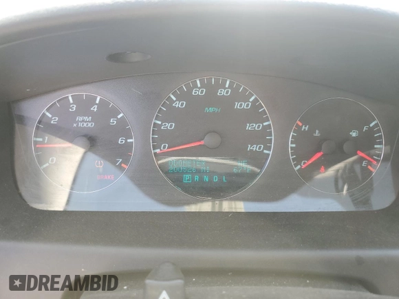 2013 Chevrolet Impala LTZ with VIN 2G1WC5E3XD1222887, listed as a Copart auction lot 51612205 with 200,526 mi miles and Salvage Title. Bid and sale history available at DreamBid. Image 9.
