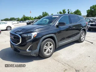 2020 GMC Terrain SLE with VIN 3GKALMEV5LL205901, listed as a Copart auction lot 61840845 with 49,635 mi miles and Salvage title. Bid and sale history available at DreamBid. Image 1.