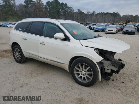 2013 Buick Enclave Leather with VIN 5GAKRCKD9DJ200330, listed as a Copart auction lot 43914485 with 192,671 mi miles and Salvage Title. Bid and sale history available at carsss.com. Image 4.