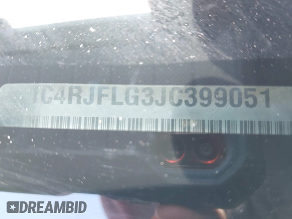 2018 Jeep Grand Cherokee Trailhawk с VIN 1C4RJFLG3JC399051, выставлен на аукционе IAAI как лот 42359437 с пробегом 70 956 миль миль и . История ставок и продаж доступна на DreamBid. Изображение 9.