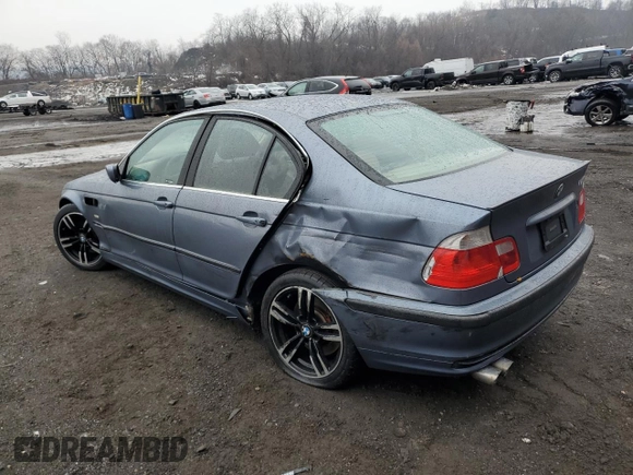 2001 BMW 3 Series 330i with VIN WBAAV53481JS91616, listed as a Copart auction lot 42105495 with 239,514 mi miles and Salvage Title. Bid and sale history available at carsss.com. Image 2.