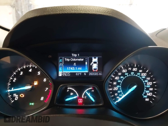 2013 Ford Escape SE with VIN 1FMCU9G99DUA02866, listed as a IAAI auction lot 42087543 with 260,585 mi miles. Bid and sale history available at carsss.com. Image 7.