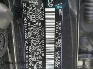 2020 Lexus UX 250h z VIN JTHP9JBH6L2032942, wystawiony jako Copart lot #56675505 z przebiegiem 22 295 mil mil oraz Szkody całkowita. Historia ofert i sprzedaży dostępna na DreamBid. Obrazek 13.