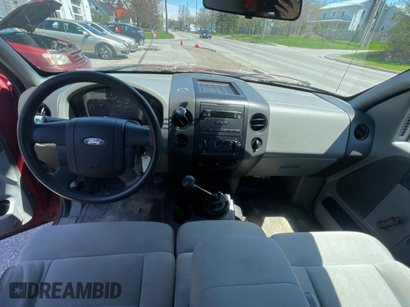 2008 Ford F-150 XL with VIN 1FTRF12228KD16767, listed as a Copart auction lot 56191835 with 220,522 mi miles and Clean Title. Bid and sale history available at carsss.com. Image 9.