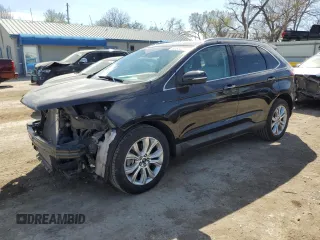 2019 Ford Edge Titanium z VIN 2FMPK4K95KBC01921, wystawiony jako Copart lot #50504315 z przebiegiem 66 260 mil mil oraz Szkoda całkowita • Salvage title. Historia ofert i sprzedaży dostępna na DreamBid. Obrazek 1.