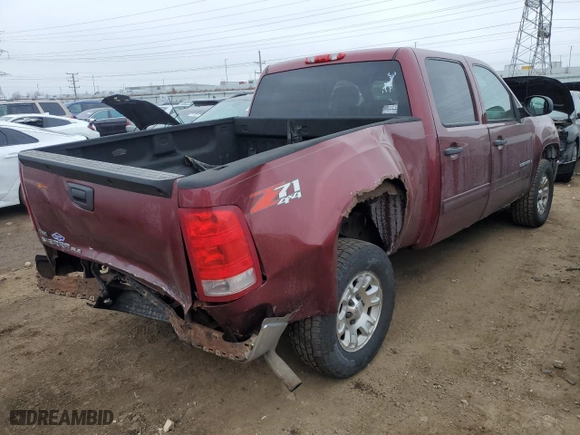 2008 GMC Sierra 1500 SLE1 with VIN 3GTEK13398G262425, listed as a Copart auction lot 41864715 with 255,056 mi miles and Salvage Title. Bid and sale history available at carsss.com. Image 3.