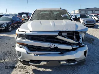 2018 Chevrolet Silverado 1500 LT with VIN 1GCUKREC3JF196971, listed as a Copart auction lot 49260235 with Not Provided miles and Salvage Title. Bid and sale history available at DreamBid. Image 5.