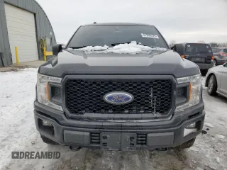 2019 Ford F-150 XL with VIN 1FTEW1E54KKE61689, listed as a Copart auction lot 87960225 with 94,355 mi miles and Salvage Title. Bid and sale history available at carsss.com. Image 5.