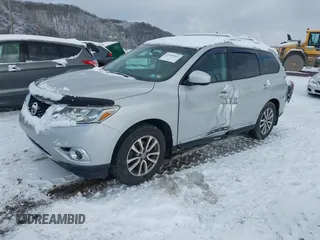 2015 Nissan Pathfinder Platinum z VIN 5N1AR2MM1FC675197, wystawiony jako IAAI lot #41595067 z przebiegiem 96 135 mil mil oraz . Historia ofert i sprzedaży dostępna na DreamBid. Obrazek 17.